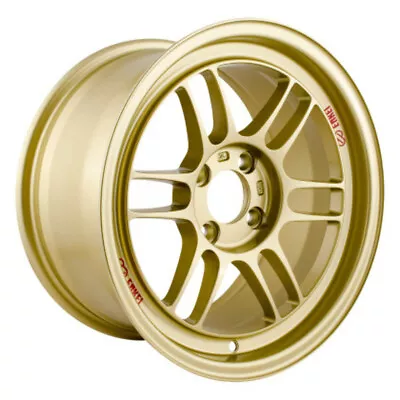 Enkei RPF1 15x8 4x100 28mm Offset 75mm Bore Gold Wheel • $451.52