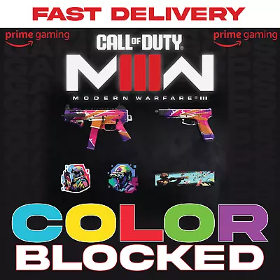 MW3 / Modern Warfare 3 / Call Of Duty -⚡ Prime Color Blocked Bundle ⚡ SKINS • $4.49