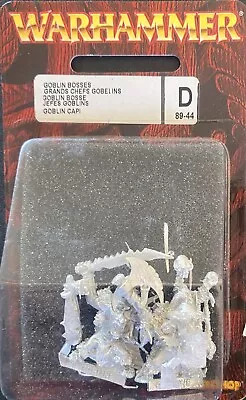 Warhammer Goblin Bosses NIB 89-44 • $18.50