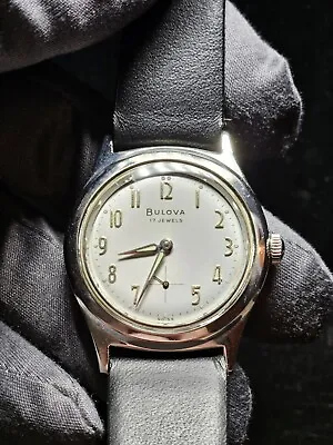 Vintage 1960 (M0) Bulova SURF KING SVP Manual-Wind Mechanical Men’s Watch • $225