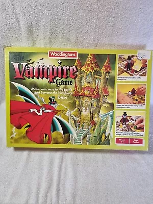 The Vampire Game By Waddingtons 1987  Incomplete Vintage • £18