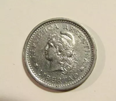 Argentina 1958 1 Peso Coin • $3.99