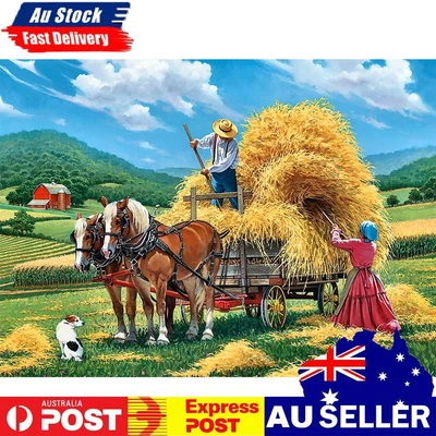 $11.65 • Buy Diamond Painting 5D DIY Village Car Full Round Drill Rhinestone Kit (NH627)