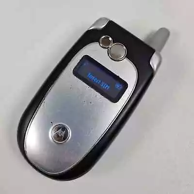 Motorola V557 Silver/Black Cingular Flip Phone • $29.99