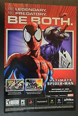 £14.72 • Buy ULTIMATE SPIDER-MAN ~ Vintage Video Game PRINT AD Gamecube PS2 XBOX 2005