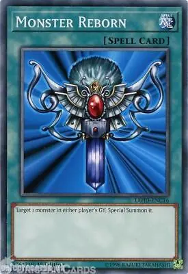 LEHD-ENC16 Monster Reborn 1st Edition Mint YuGiOh Card • £0.99