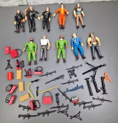 Galoob A Team Bundle Wirh Accessories 10 Figures Vintage 1980's Free UK Post • £115