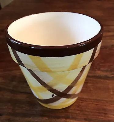 Vintage Vernon Kilns Vernonware Organdie Large Size Flower Pot • $49.99