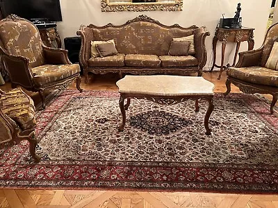 🎟 VIntage ITALIAN French Couch And 4 Chairs • $5500