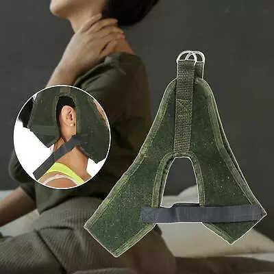 Cervical Neck Traction Device Portable Over Door For Home Use Overhead Stretcher • £6.61