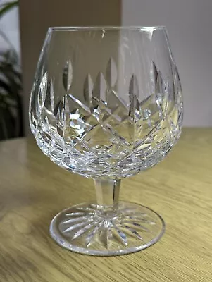 Vintage Waterford Crystal Lismore Large Brandy Glass 5 1/8  Superb Signed 1st • £19.95