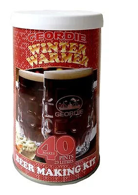 Geordie Winter Warmer 40pt - Home Brew Craft Beer Lager • £17.99