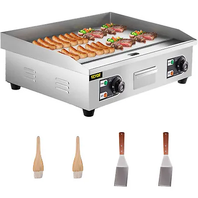 VEVOR 3000W 30  Electric Countertop Griddle Flat Grill Stainless Steel BBQ Grill • $184.49