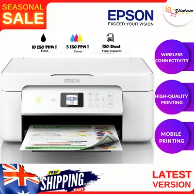 $99.18 • Buy Epson Expression Home Xp-3105 Multifunction Wireless Ink Printer Scanner Copier