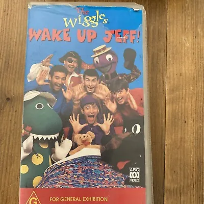 The Wiggles - Wake Up Jeff VHS Movie Video Cassette Tape • $15