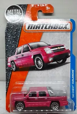 Matchbox  2002 Chevrolet Avalanche Pickup #24/125    2016 Metal Pieces/Thailand • $7.99