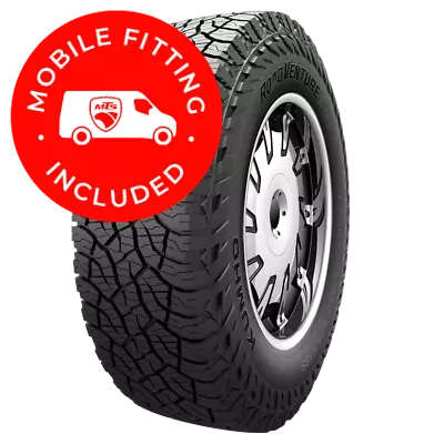 4 Tyres Inc. Delivery & Fitting: Kumho Tyres: Road Venture At52 - 265/70 R17 • $1252