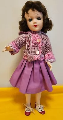 Beautiful Handmade Skirt & I Crochet Sweater For Mary Hoyer 14  Doll. NEW • $30