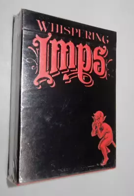 WHISPERING IMPS 2014 Mark Stutzman /Chelko Playing Card Deck NEW/SEALED Black Ed • $15