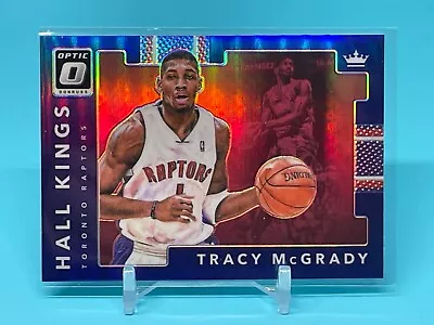 2017-18 Donruss Optic Tracy Mcgrady Hall Kings Purple Prizm Raptors #17 • $2.29