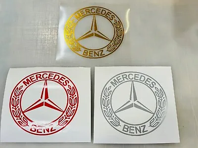 Mercedes Benz Vinyl Decal - Many Color & Size Options & FREE Shipping • $15.80