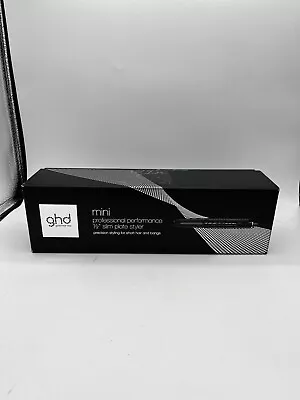 Ghd Mini Professional Performance 1/2  Slim Hair Straightener - Black • $64.99