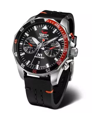 Vostok-Europe Rocket N1 Limited Edition Chronograph Watch 6S21/225A707 • $389
