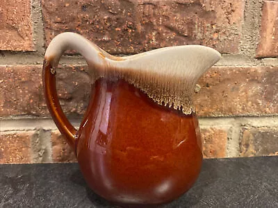 Vintage McCoy USA Brown Drip Glaze Pottery Creamer Pitcher- Mint- See Pics! • $14