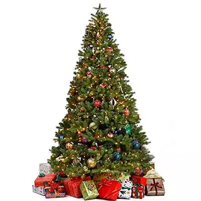 Juegoal 7.5 Foot Artificial Christmas Tree Upgrade With 360 LED Warm White St... • $99.40