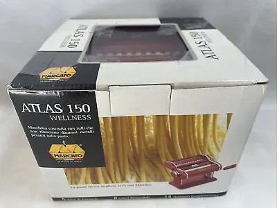 NIB Marcato Atlas 150 Wellness Paste Machine Original Made In Italy BRAND NEW • $149.99