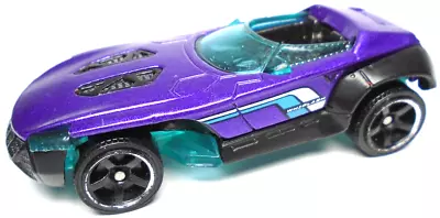 2013 Matchbox Whiplash Purple 1:64 Diecast 2 5/8  Car With Blue White & Black • $10.99