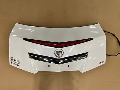 11-15 Cadillac Cts Coupe Rear Trunk Lid Panel Shell Trunk Lid White Oem Lot3378 • $425