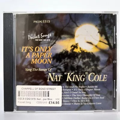 Pocket Songs: You Sing The Hits - Nat 'King' Cole (CD / CD+G Album) Free P&P • £9.99