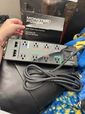 Monster Power GreenPower HDP 900G Power Center Surge Protector 8 Outlets New!!! • $70