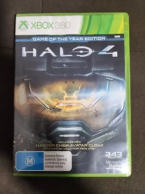 Mint Disc Xbox 360 Halo 4 Game Of The Year Edition - PAL • $21