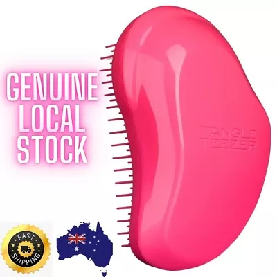 Tangle Teezer On The Go Detangler Hairbrush Compact Styler Smooth & Shine PINK • $23.99