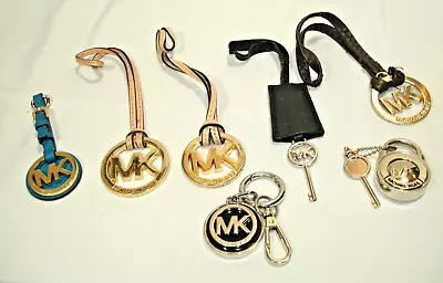 Lot Of 7 Authentic Michael Kors Logo Hang Tags First 4 Gold Last 3 Silver VGUC! • $69.95