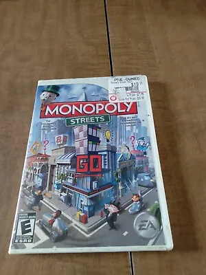 Monopoly Streets (Nintendo Wii) Complete With Manual Tested & Working • $9.99