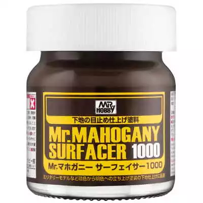 Mr.Hobby SF-290 Mr.Mahogany Surfacer Primer 1000 40ml Paint New • $8.63