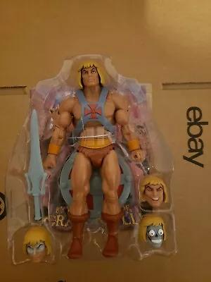 Unused Super 7 MOTU Masters Of The Universe Ultimates He-Man Filmation • $118.42