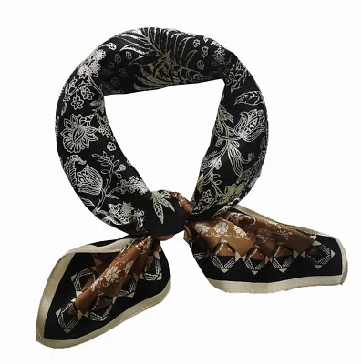 Men Scarf Neckerchief 100 Silk Paisley Business Travel • $12.74