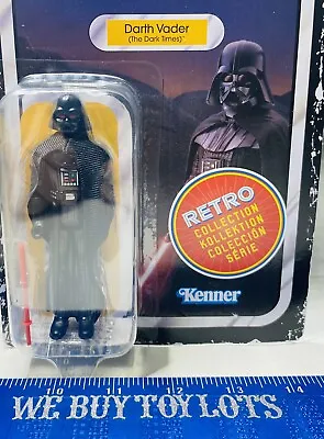 $13.41 • Buy Star Wars Vintage Retro Collection Darth Vader The Dark Times NIP MOC Kenner