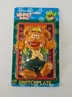 Wocka Fozzie Bear Light Switch Plate Switchplate Jim Henson's Muppet Babies New • $80.96