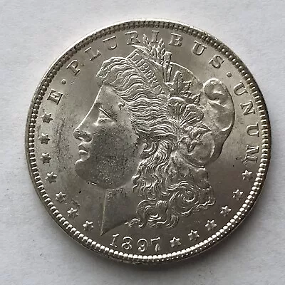 1897 Morgan Silver Dollar Gem BU • $77