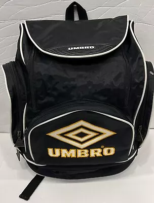 Vintage 1990’s UMBRO Soccer Ball Backpack Bag Retro Blue • $89.99