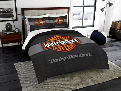 3D Printed Harley-Davidson Quilt Bedding Sets With Motorcycles Logo MX54T56 • $115.99