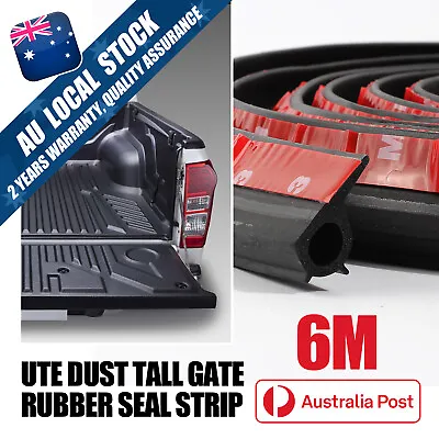 $32.67 • Buy Tailgate Seal Kit For Ssangyong Musso Rubber Ute Dust Tail Gate Made In China