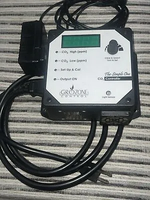 Grozone Control SCO2 0-PPM CO2 Controller Working • $115