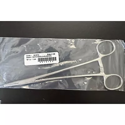 Mayo Needle Holder 8  Non Surgical Mock Medical Practice Prop Display • $1.77