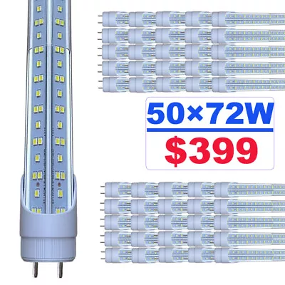 50x 4FT LED Light Bulbs G13 2Pin Fluorescent Replacement T8 T10 T12 Tube 6500K  • $399.99